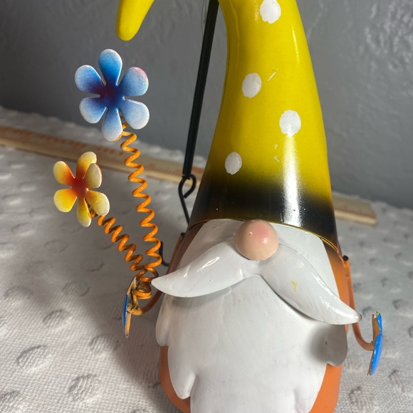 Garden Collection Spring Gnome Wind Chime-Metal - Picture 5 of 12